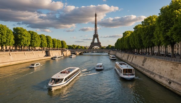 Croisière sur la seine avec accès facile depuis le champ-de-mars