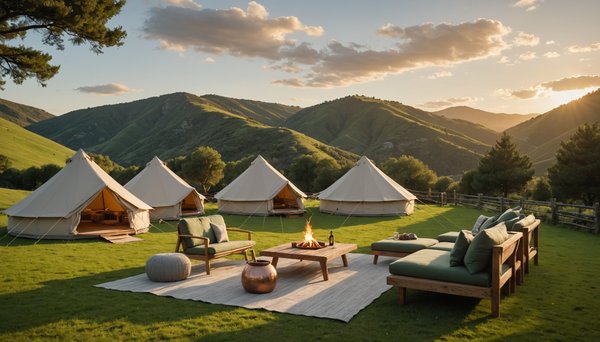 Camper avec style au Berrua 4 étoiles au Pays Basque