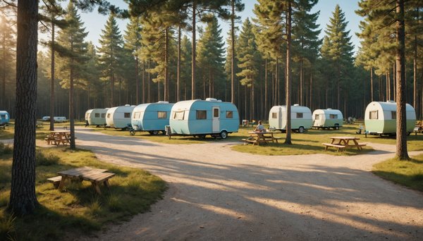 Quels sont les hébergements pas chers dans les campings dans les Landes ?