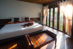 Chambre très confortable pour les vacances